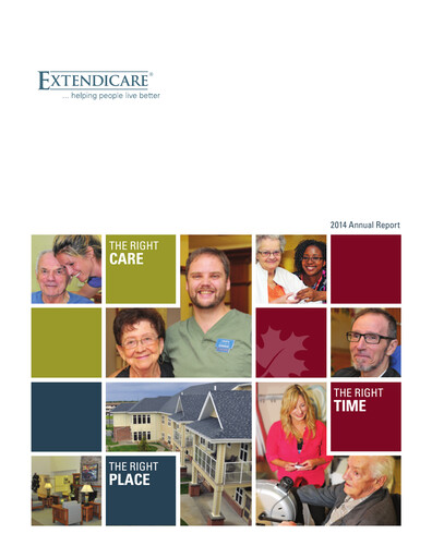 Thumbnail Extendicare Annual Report 2014
