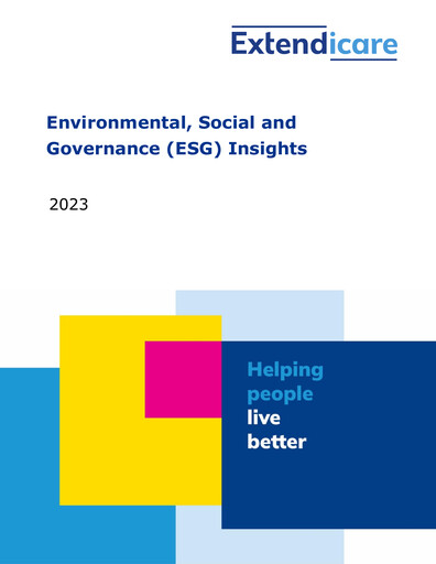 Thumbnail Extendicare ESG Report 2023