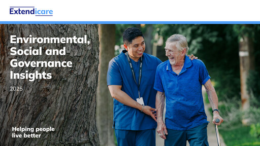 Thumbnail Extendicare ESG Report 2025