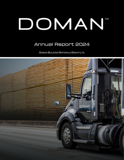 Thumbnail Doman Building Materials Group Annual Report 2024