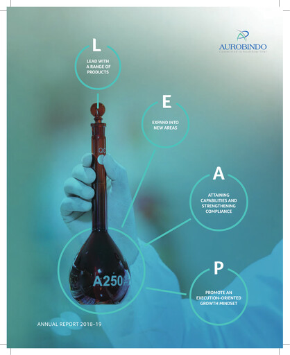 Thumbnail Aurobindo Pharma
 Annual Report 2018-2019
