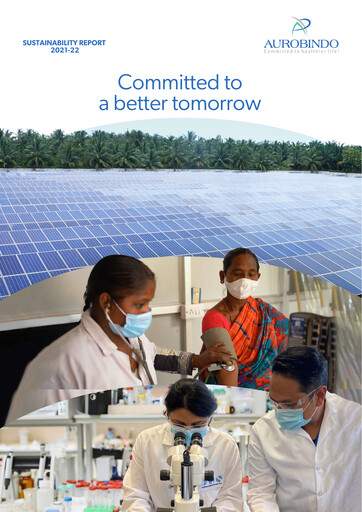 Thumbnail Aurobindo Pharma
 Sustainability Report 2021-2022