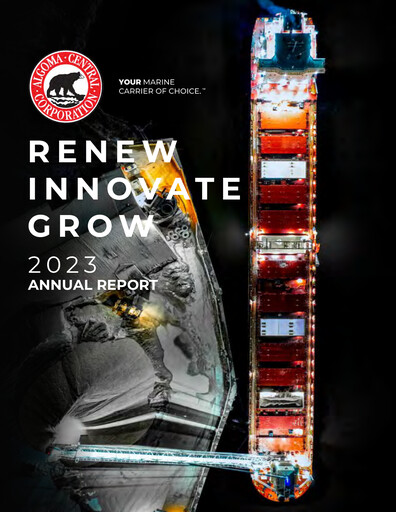 Thumbnail Algoma Central Corporation Annual Report 2023