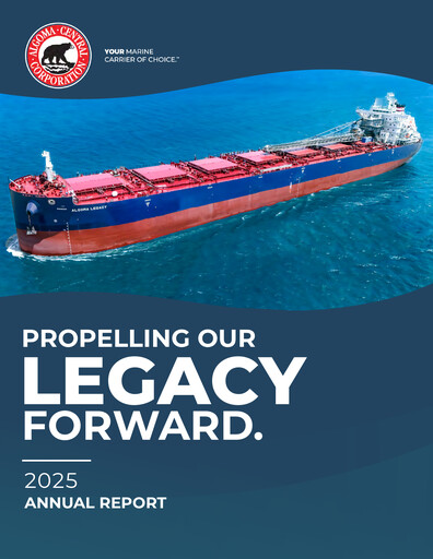 Thumbnail Algoma Central Corporation Annual Report 2025