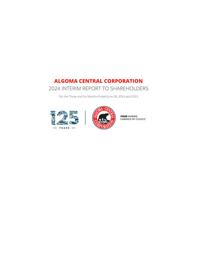 Thumbnail Algoma Central Corporation Quarterly Report 2024-q2