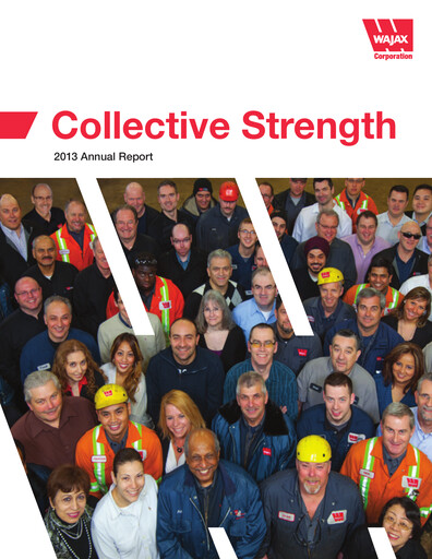 Thumbnail Wajax Corporation Annual Report 2013