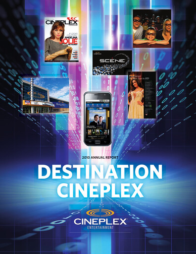 Thumbnail Cineplex Annual Report 2010