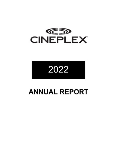 Thumbnail Cineplex Annual Report 2022