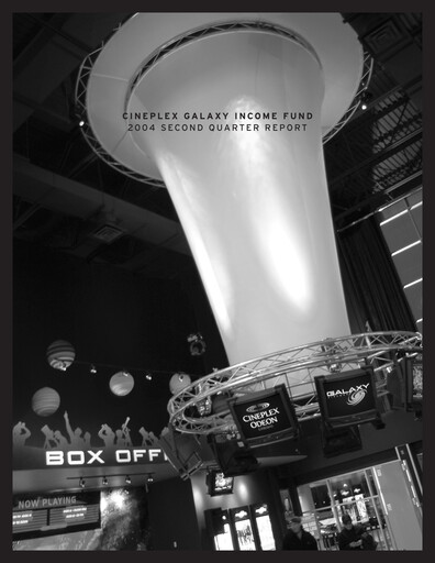 Miniature Cineplex Rapport trimestriel 2004-q2