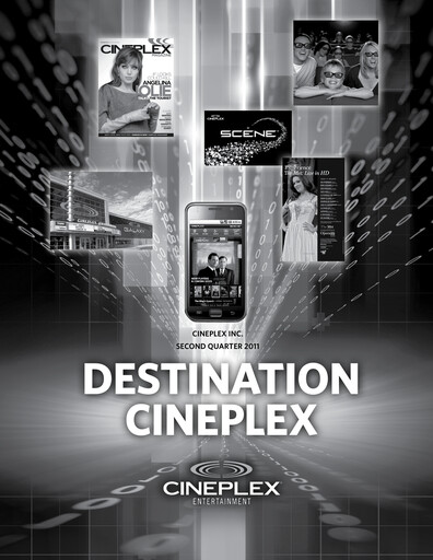 Miniature Cineplex Rapport trimestriel 2011-q2
