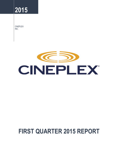 Miniature Cineplex Rapport trimestriel 2015-q1