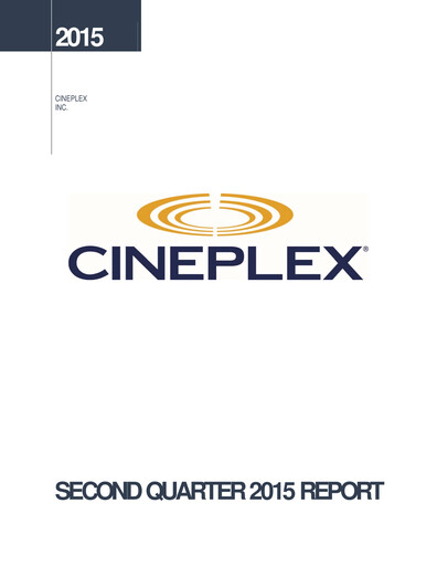 Miniature Cineplex Rapport trimestriel 2015-q2