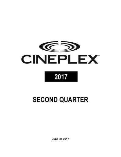 Miniature Cineplex Rapport trimestriel 2017-q2