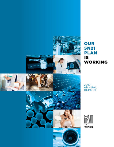 Thumbnail 5N Plus Annual Report 2017
