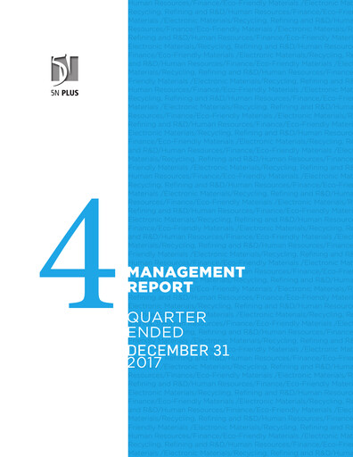 Thumbnail 5N Plus Financial Report 2017-q4
