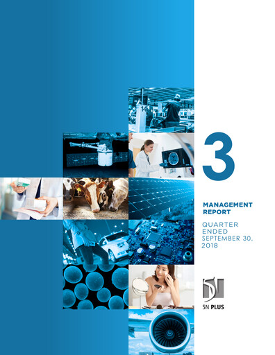 Thumbnail 5N Plus Financial Report 2018-q3