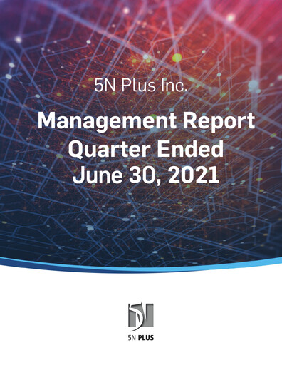 Thumbnail 5N Plus Financial Report 2021-q2