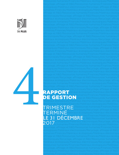 Thumbnail 5N Plus Financial Report 2017-q4