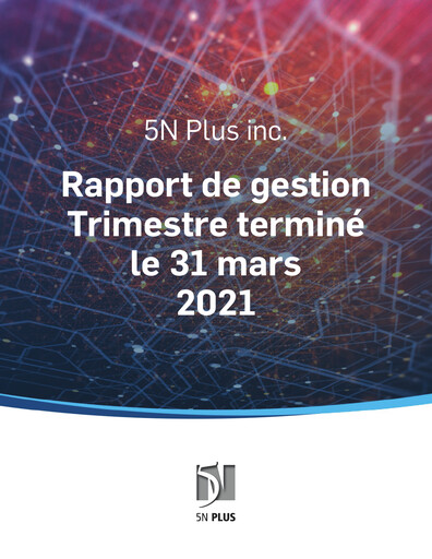 Thumbnail 5N Plus Quarterly Report 2021-q1