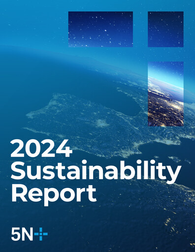 Vorschaubild 5N Plus Nachhaltigkeitsbericht 2024