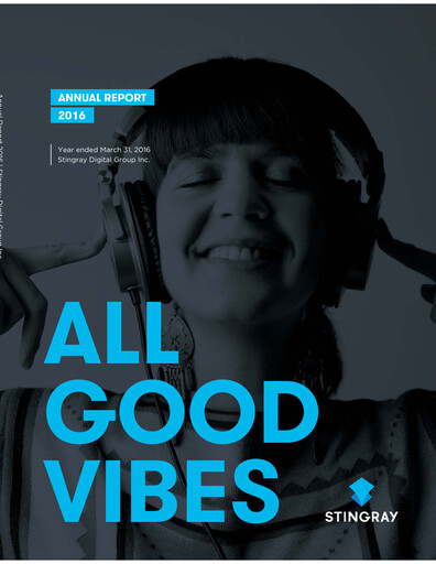 Miniature Stingray Group Rapport annuel fy2016