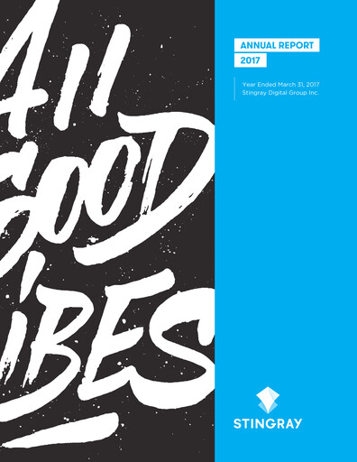 Miniature Stingray Group Rapport annuel fy2017