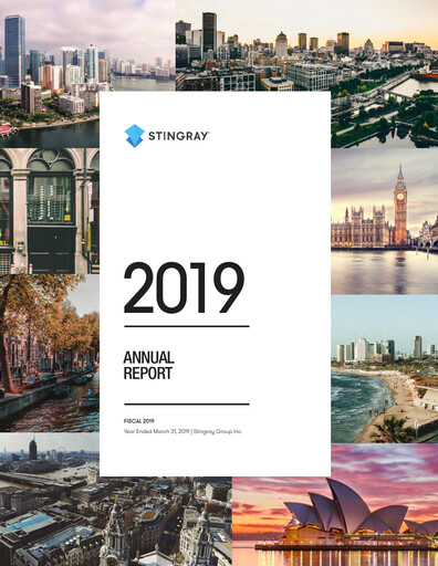 Miniature Stingray Group Rapport annuel fy2019