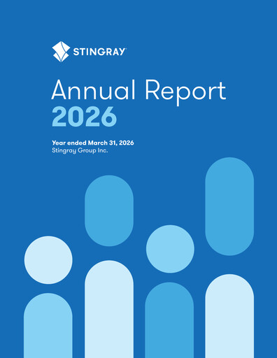 Thumbnail Stingray Group Annual Report fy2026