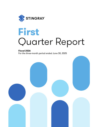 Thumbnail Stingray Group Quarterly Report fy2026-q1