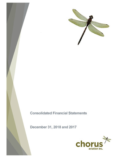 Thumbnail Chorus Aviation Financial Statement 2018