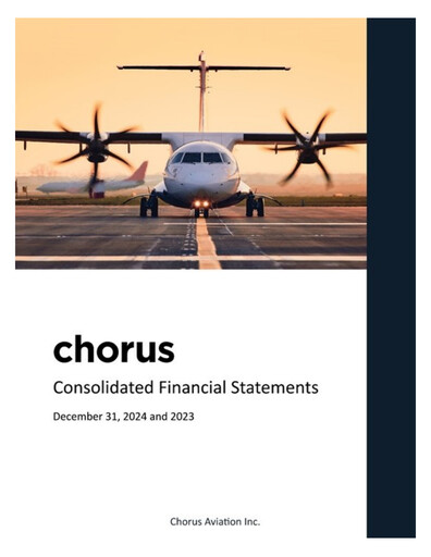 Thumbnail Chorus Aviation Financial Statement 2024