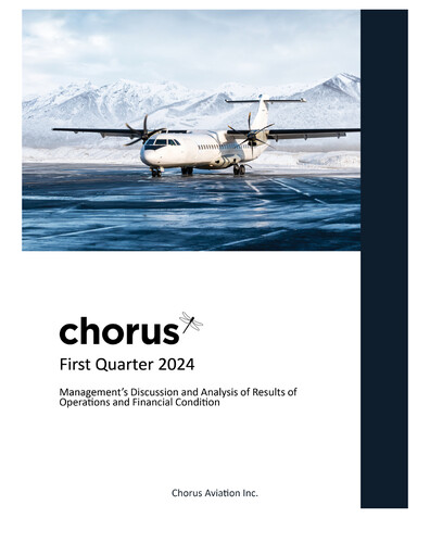 Thumbnail Chorus Aviation Quarterly Report 2024-q1