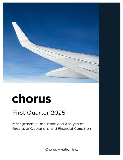 Thumbnail Chorus Aviation Quarterly Report 2025-q1
