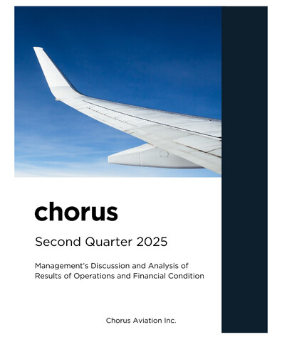Thumbnail Chorus Aviation Quarterly Report 2025-q2