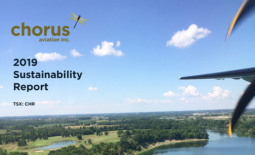 Thumbnail Chorus Aviation Sustainability Report 2019