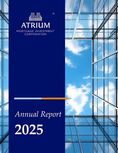 Thumbnail Atrium Mortgage Investment Annual Report 2025