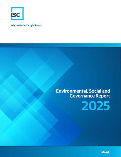 Thumbnail Information Services Corporation ESG Report 2025