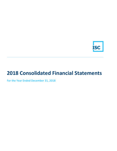 Thumbnail Information Services Corporation Financial Statement 2018