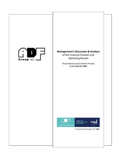Thumbnail ADF Group Quarterly Report fy2022-q2