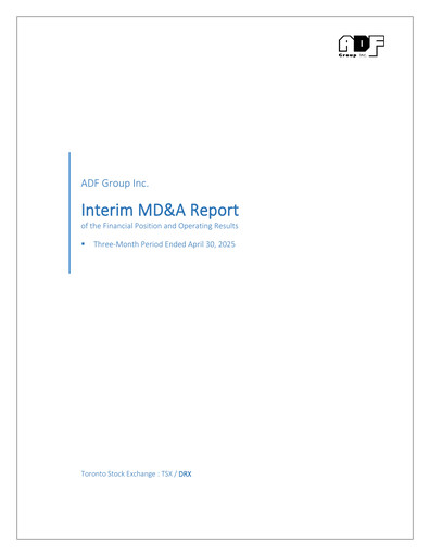 Thumbnail ADF Group Quarterly Report fy2026-q1