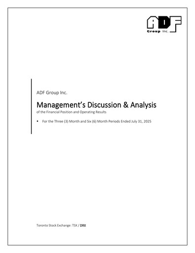 Thumbnail ADF Group Quarterly Report fy2026-q2