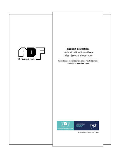 Thumbnail ADF Group Quarterly Report fy2022-q3