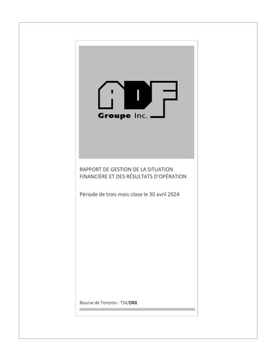Thumbnail ADF Group Quarterly Report fy2025-q1