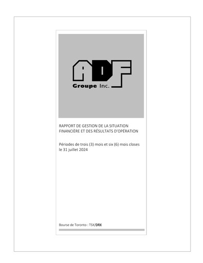 Thumbnail ADF Group Quarterly Report fy2025-q2