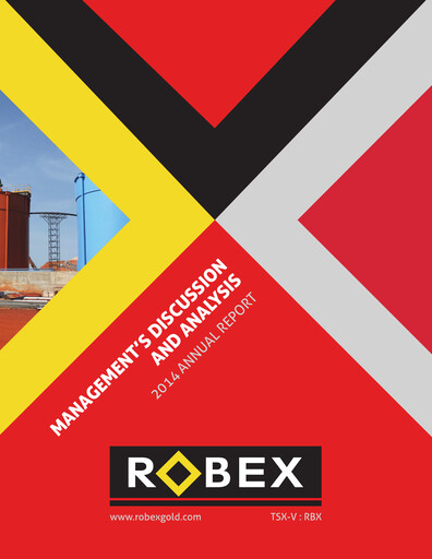 Thumbnail Robex Resources Annual Report 2014