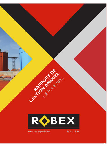 Thumbnail Robex Resources Annual Report 2013
