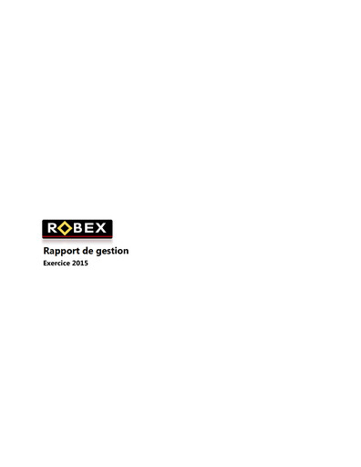 Thumbnail Robex Resources Annual Report 2015