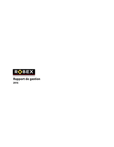 Thumbnail Robex Resources Annual Report 2016