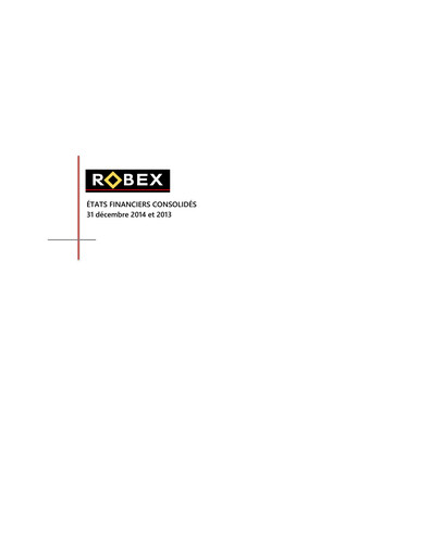 Thumbnail Robex Resources Financial Statement 2014