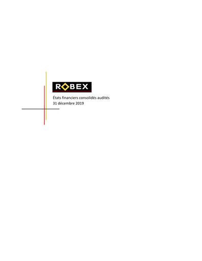 Thumbnail Robex Resources Financial Statement 2019